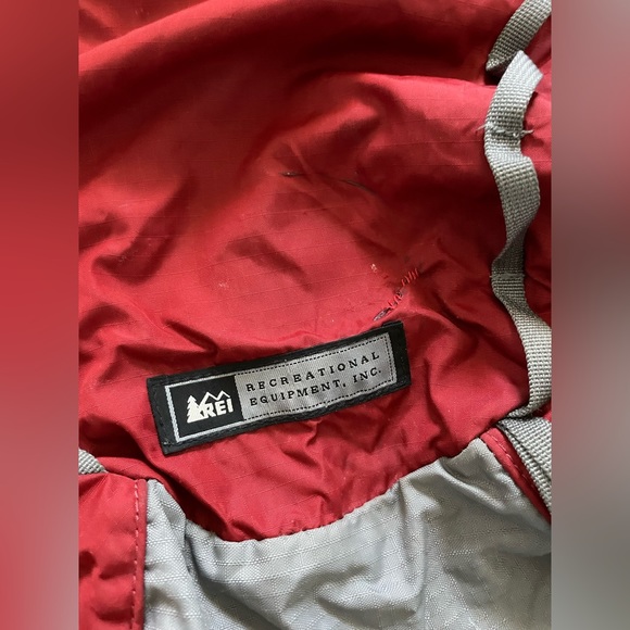 REI Bags Rei Small Red Backpack Holds Camelback Water Bottles